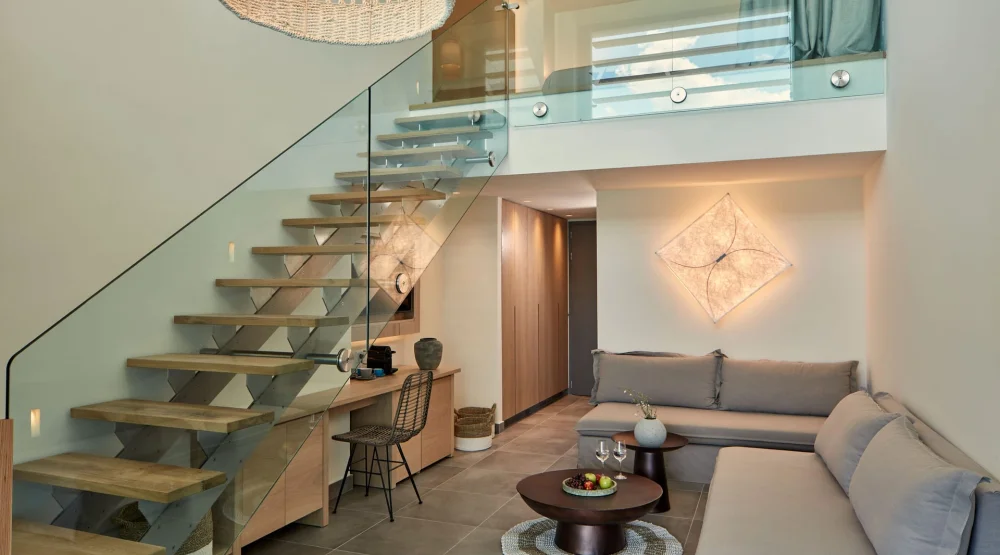 Duplex Junior Suite Pool View at Atlantica Dreams Resort