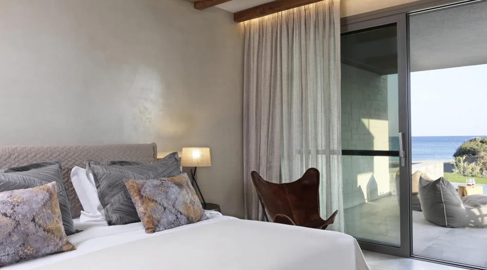 Family Beach Front Suite Private Pool Sea View at Atlantica Dreams Resort