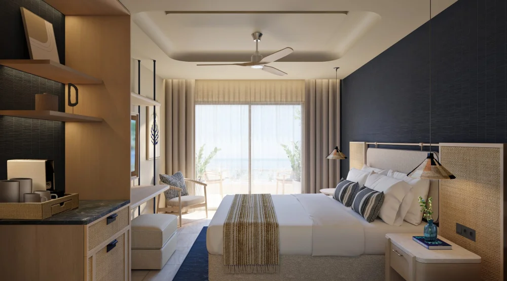 Deluxe Room Sea View at Atlantica Kalliston Resort