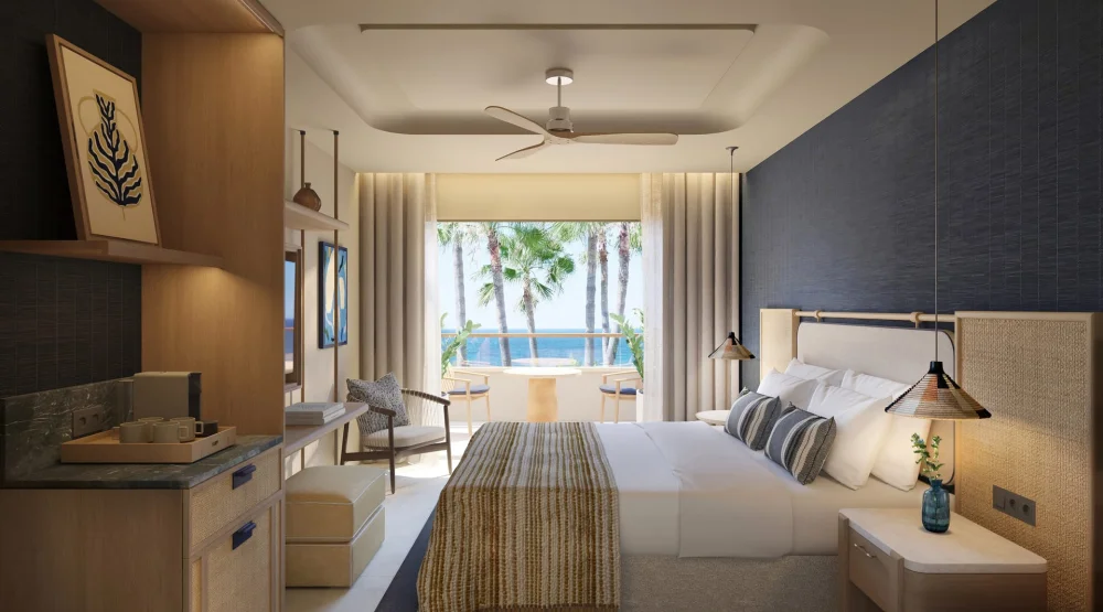 Deluxe Room Frontal Sea View at Atlantica Kalliston Resort