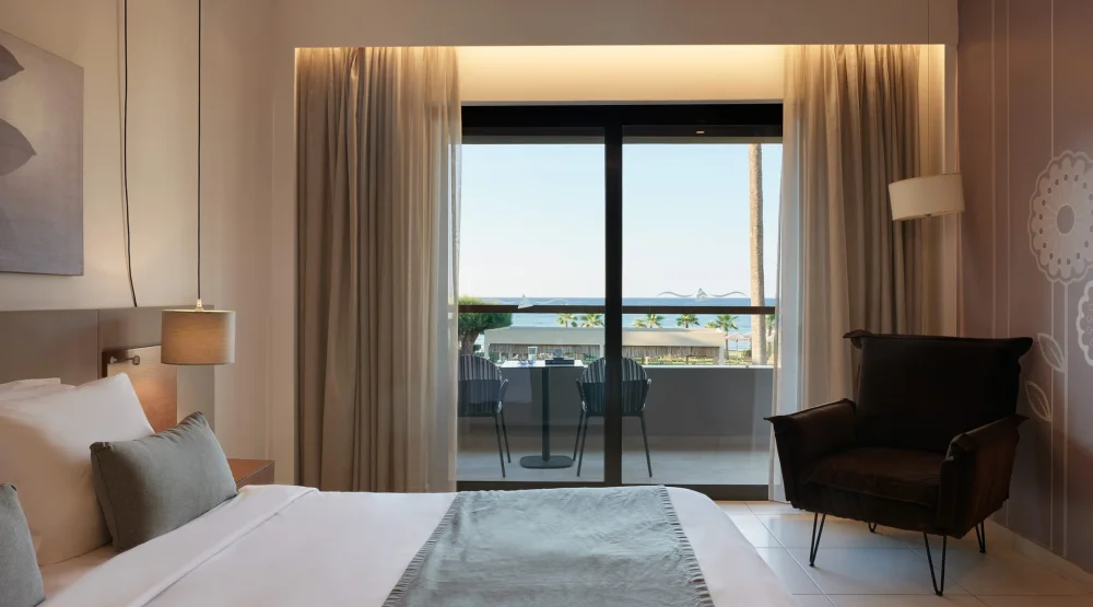 Superior Room Lagoon Sea View at Atlantica Kalliston Resort