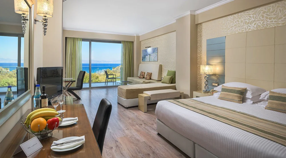 Deluxe Junior Suite Sea View at Atrium Platinum Luxury Resort Hotel & Spa