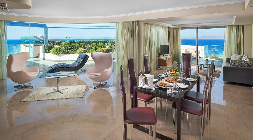 Ambassador Suite Sea View with Personal Pool Signature Collection at Atrium Platinum Luxury Resort Hotel & Spa