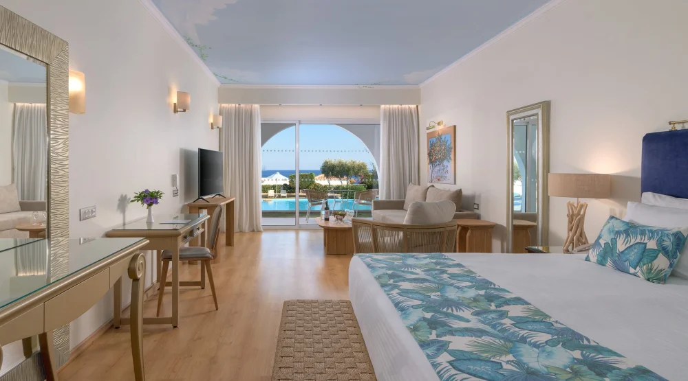 Deluxe Junior Suite Sea View at Atrium Prestige Thalasso Spa Resort & Villas