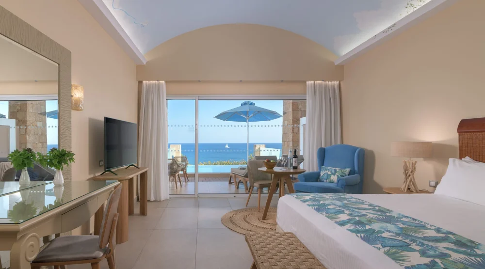Deluxe Sea View Room with Personal Pool at Atrium Prestige Thalasso Spa Resort & Villas