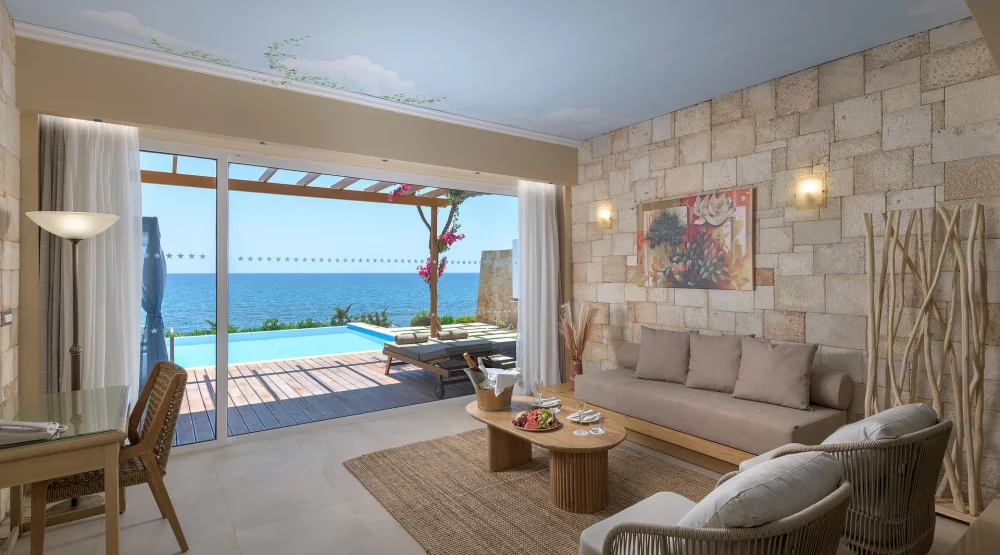 Ambassador Beach Villa Sea View with Personal Pool - Three Bedrooms Signature Collection at Atrium Prestige Thalasso Spa Resort & Villas