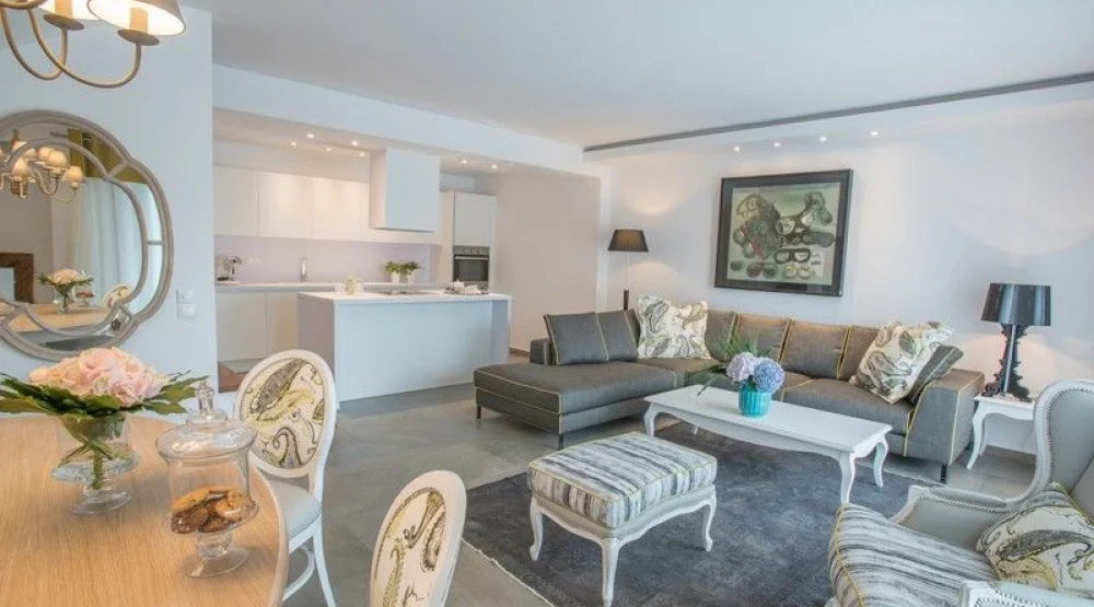 Two Bedroom Residence with Private Pool - Four Adults Two Children - 120 Sm at Avaton Luxury Hotel & Villas Relais & Chateaux