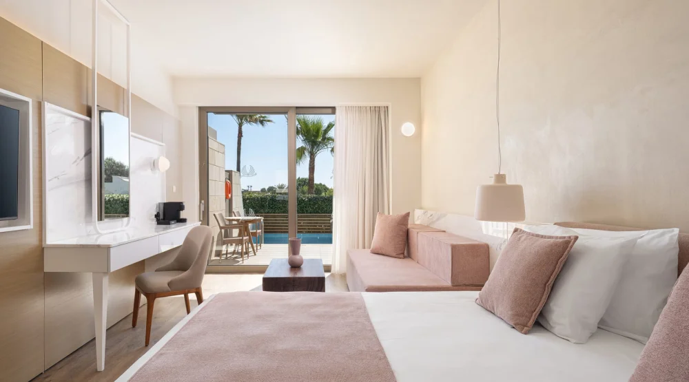 Premium Junior Suite Private Pool at Avra Imperial Hotel