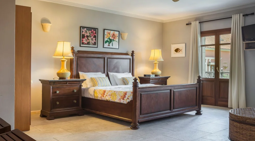 Superior Suite with Partial Harbour View No 102 at Balhambra Suites Fiscardo