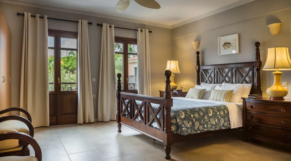 Superior Suite with Courtyard View No 106 at Balhambra Suites Fiscardo