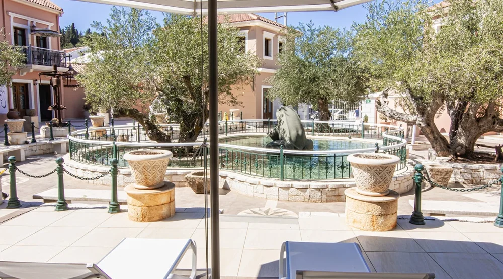 Ground Floor Suite with Courtyard Views 114 at Balhambra Suites Fiscardo