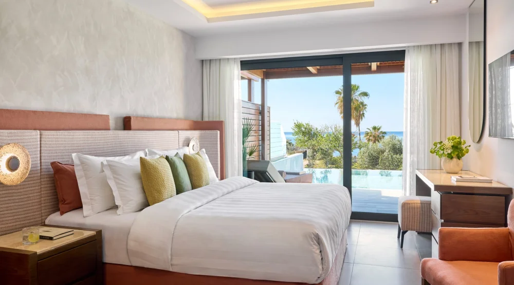 Junior Suite with Private Pool & Partial Sea View at Boutique 5 Hotel & Spa