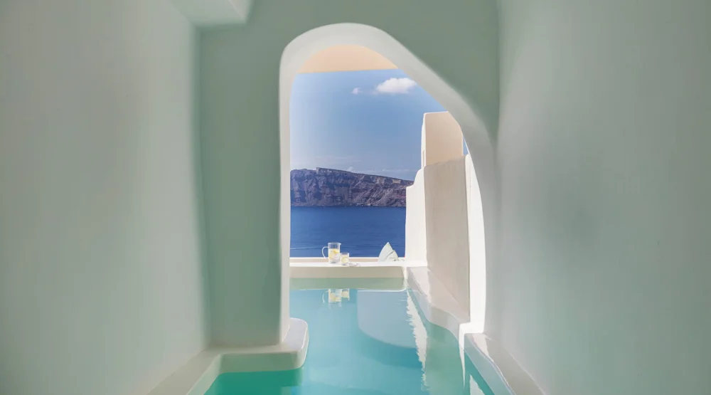 River Pool Suite Caldera Sea View at Canaves Oia Suites