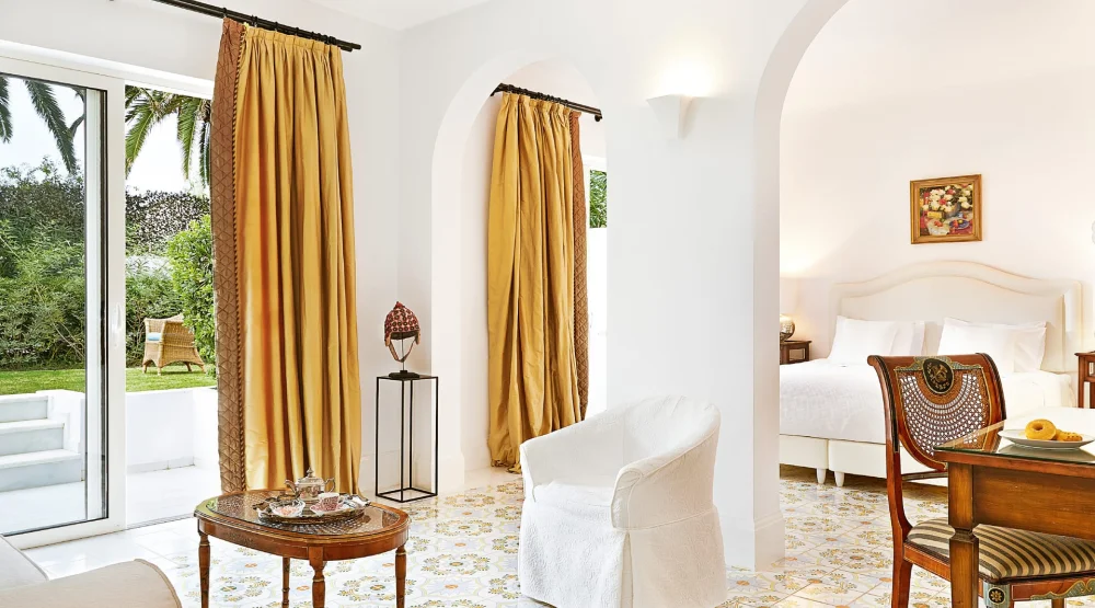 Deluxe Bungalow Suite at Caramel A Grecotel Resort to Live in Crete