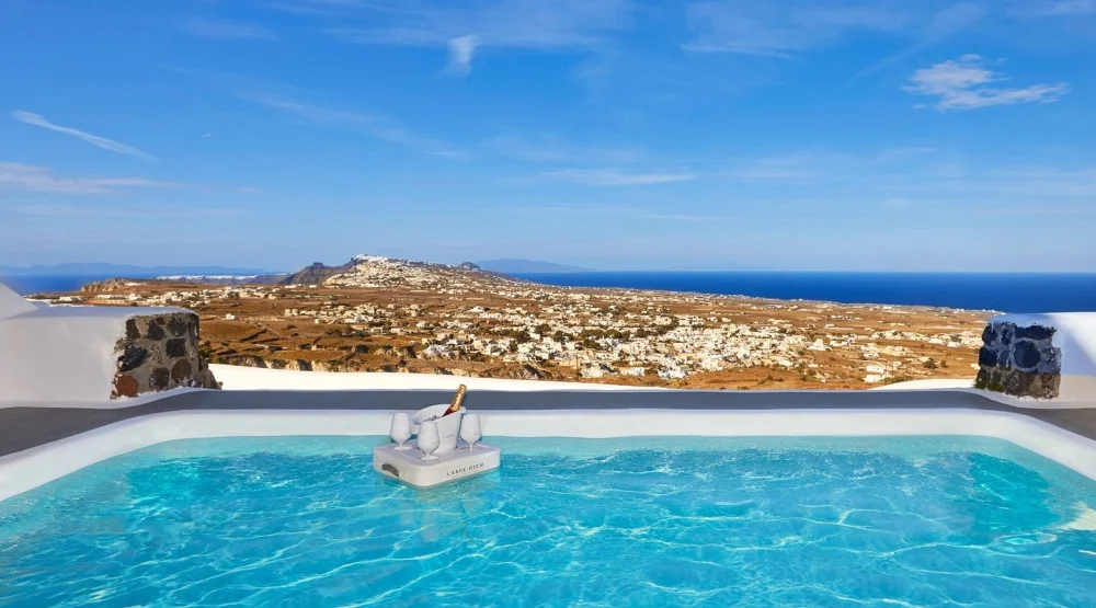 Lava Residence Suite with Heated Pool & Panoramic View at Carpe Diem Exclusive Boutique Resort