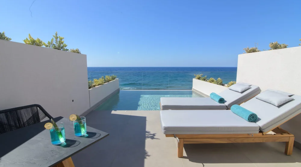 Castello Suite Sea View Individual Pool at Castello Boutique Resort & Spa