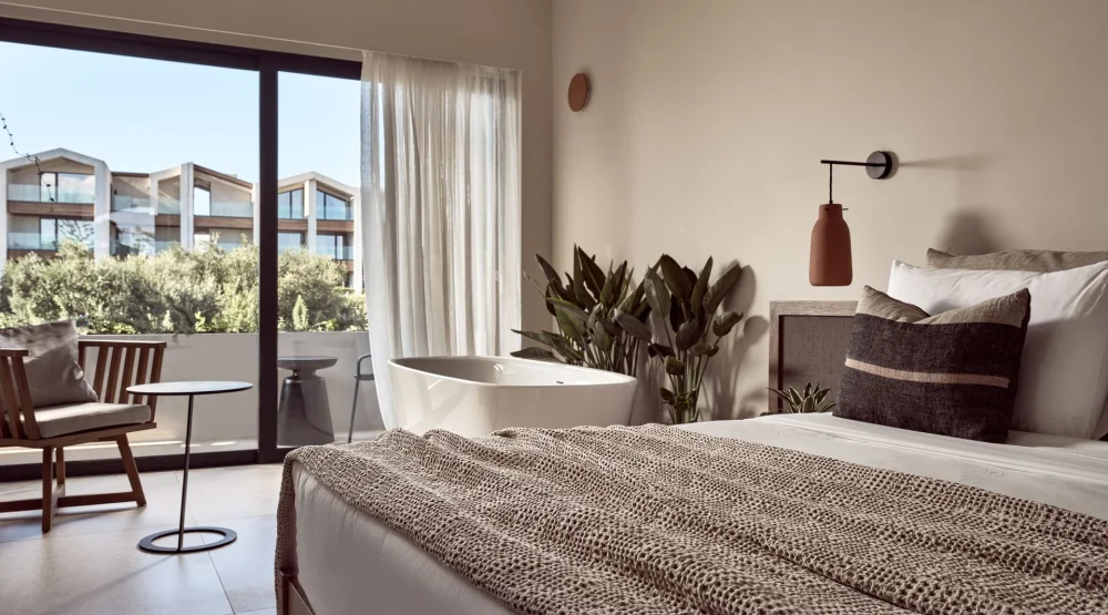 Junior Suite First Floor with Indoor Hot Tub at Contessina Hotel Zakynthos