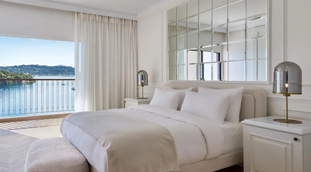 Deluxe Suite Sea View at Corfu Imperial A Grecotel Resort to Live
