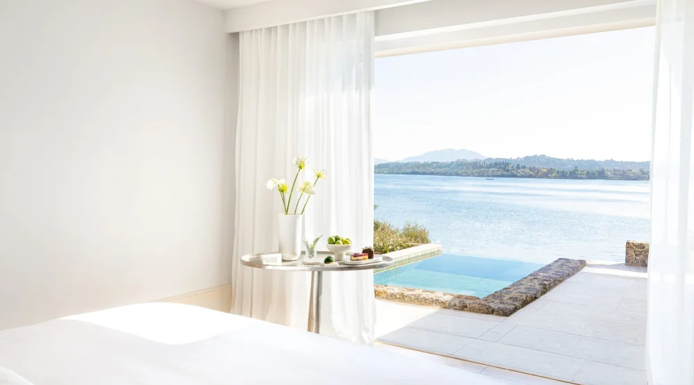 Two Bedroom Villa Waterfront Private Pool at Corfu Imperial A Grecotel Resort to Live