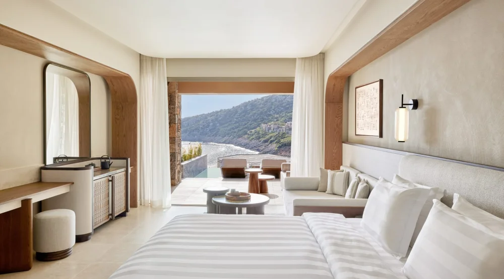 The Collection Junior Suite Sea View with Private Pool at Daios Cove Luxury Resort & Villas