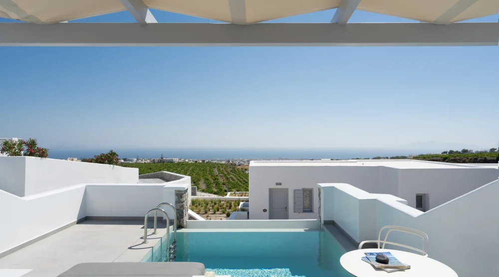 Junior Suite with Outdoor Private Jetted Pool at De Sol Hotel