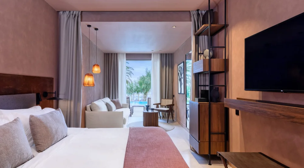 Sapphire Sublime Family Retreat with Swim Up Pool at Domes Of Corfu