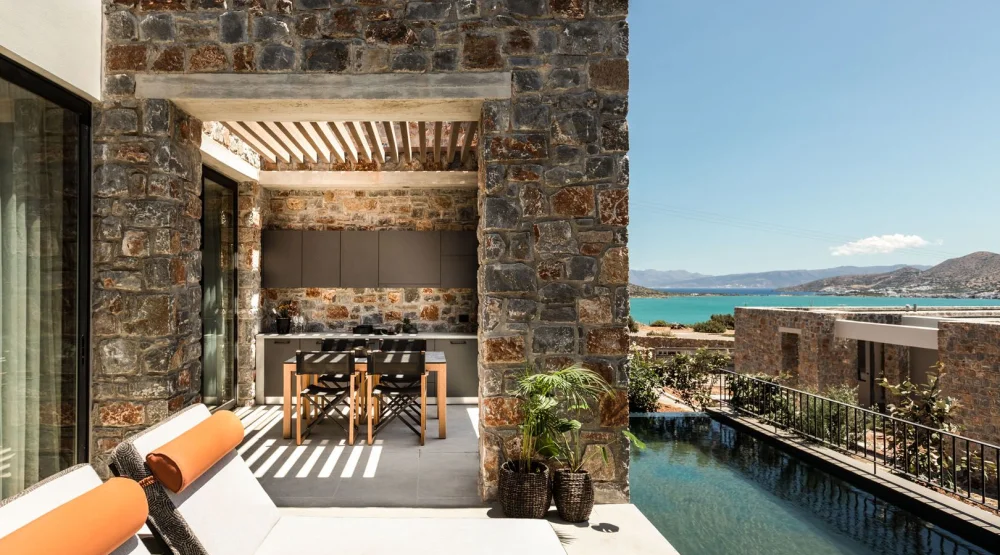 Core Residence Two Bedrooms with Private Pool at Domes Of Elounda