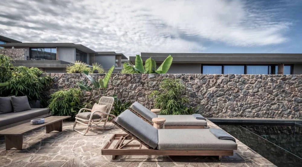 Tropical Family Pavilion with Private Pool at Domes Zeen Chania