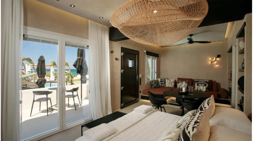 Superior Sea View 2-room Residence with Outdoor Hot Tub at Eden Beachfront Residences & Suites