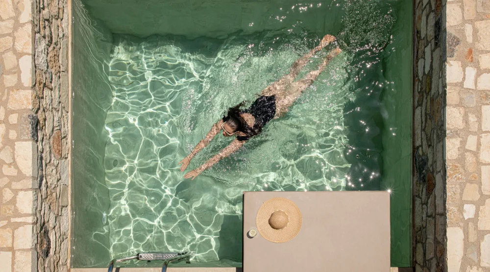 Junior Suite with Private Pool at Elea Suites & Residences