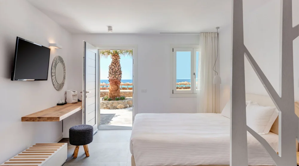 Junior Suite Sea View at Elia Mykonos Resort
