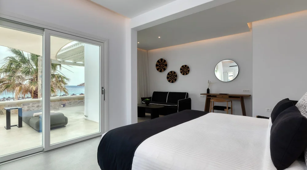 Luxury One Bedroom Apartment Beach Front at Elia Mykonos Resort