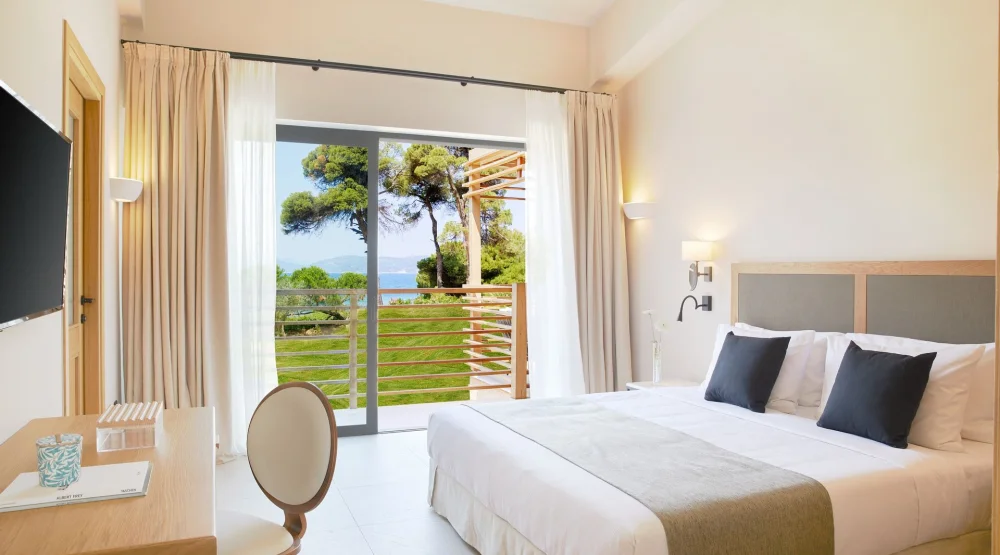 Seafront Suite Hot Tub | Nest Grove Rooms Villas & Suites at Elivi Skiathos