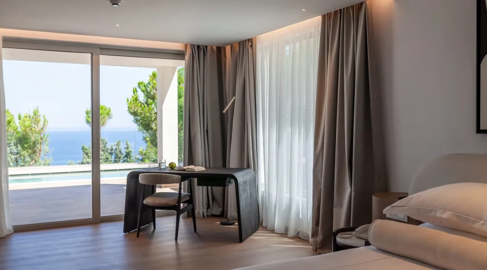 Seapine Flow Suite with Private Pool at Esperos Blue Village & Spa