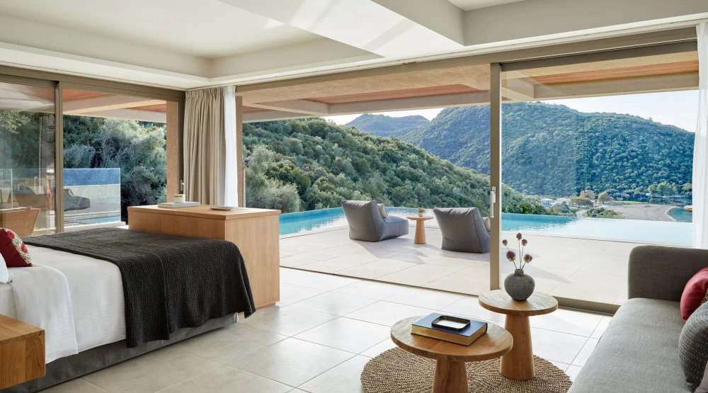 Deluxe Suite Sea View with Private Pool at Elix by Mar-Bella Collection