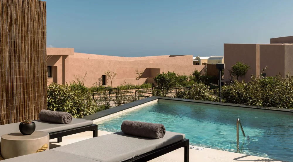 Euphoria Bungalow with Zen Pool at Domes Novos Santorini