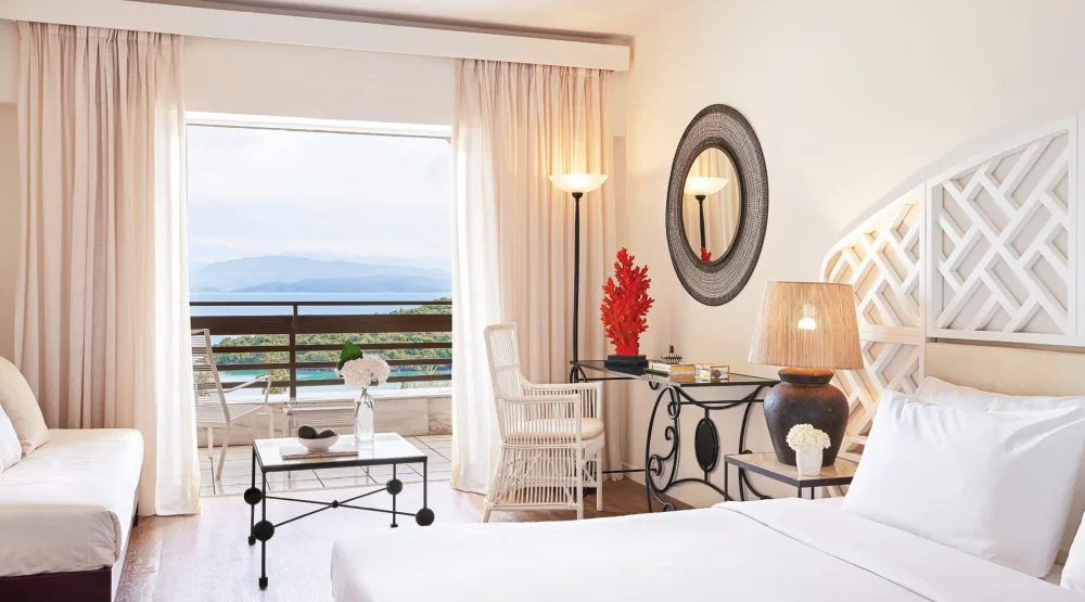 Lux.me Sky Room Sea View & Private Balcony at Grecotel Lux Me Daphnila Bay Dassia