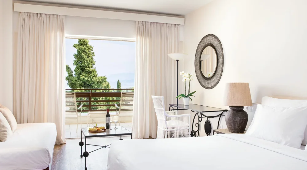 Grand Family Room Sea View at Grecotel Lux Me Daphnila Bay Dassia