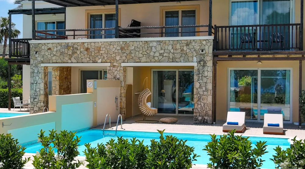 Luxury Family Suite Sea View Private Pool at Grecotel LuxMe Kos