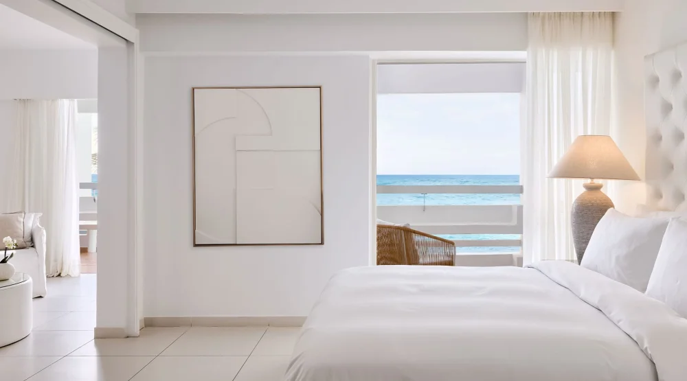 White Suite Sea View at Grecotel LuxMe White