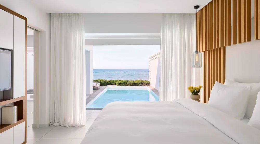Villa Luxe Yali Seafront Prive Pool at Grecotel LuxMe White