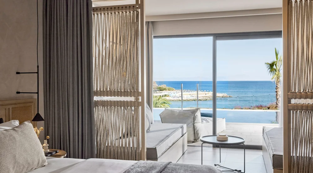 Junior Suite with Sea View & Swim Up Pool at Helea Lifestyle Beach Resort