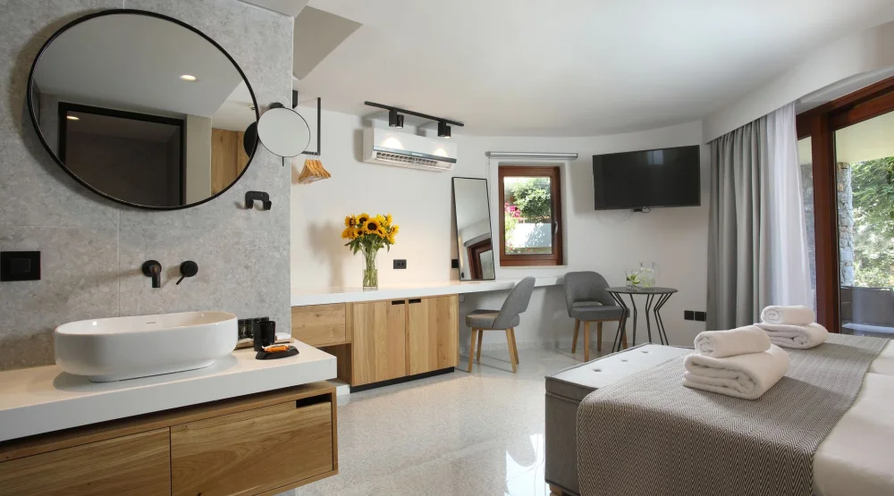 Ikaros Classic Sea View Double at Ikaros Beach Luxury Resort & Spa