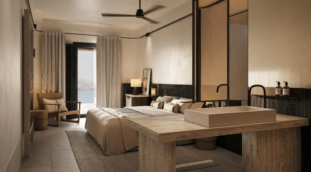 Junior Suite Sea View with Jetted Tub at Kalesma