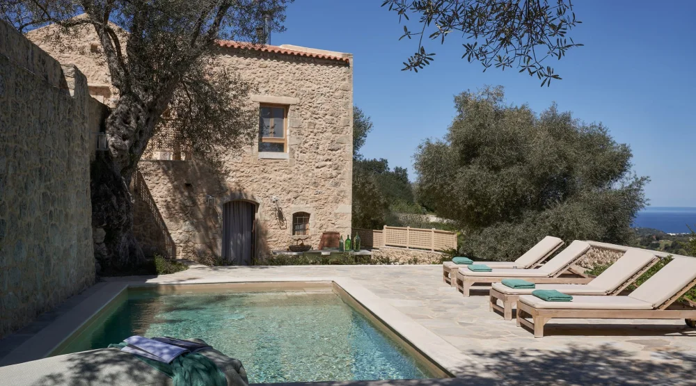 Stone House Suite Borealis at Kapsaliana Village Hotel