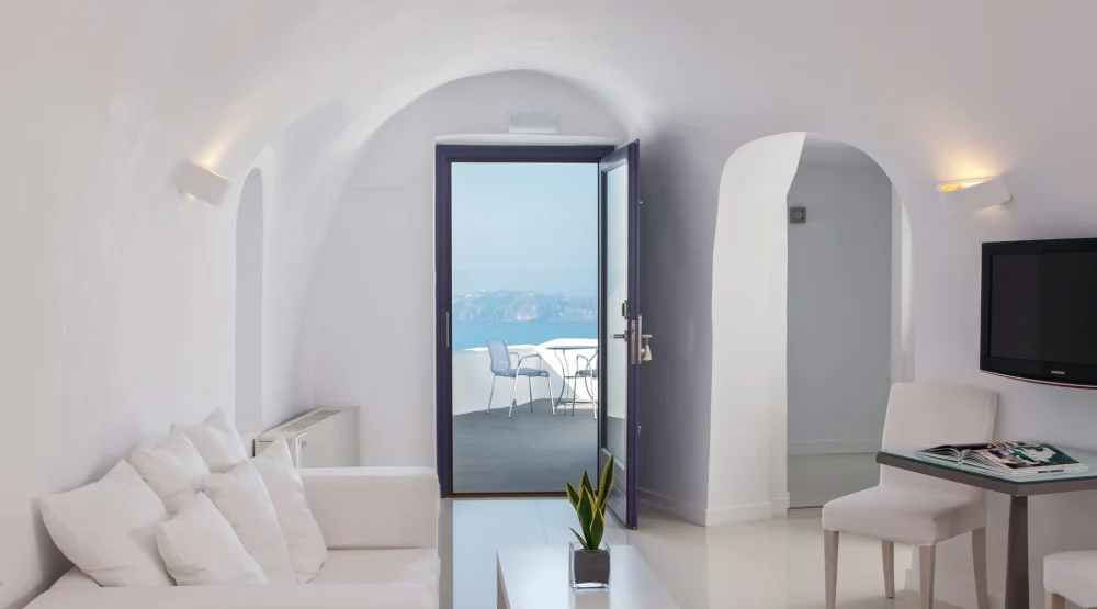 Superior  Suite at Katikies Chromata Santorini