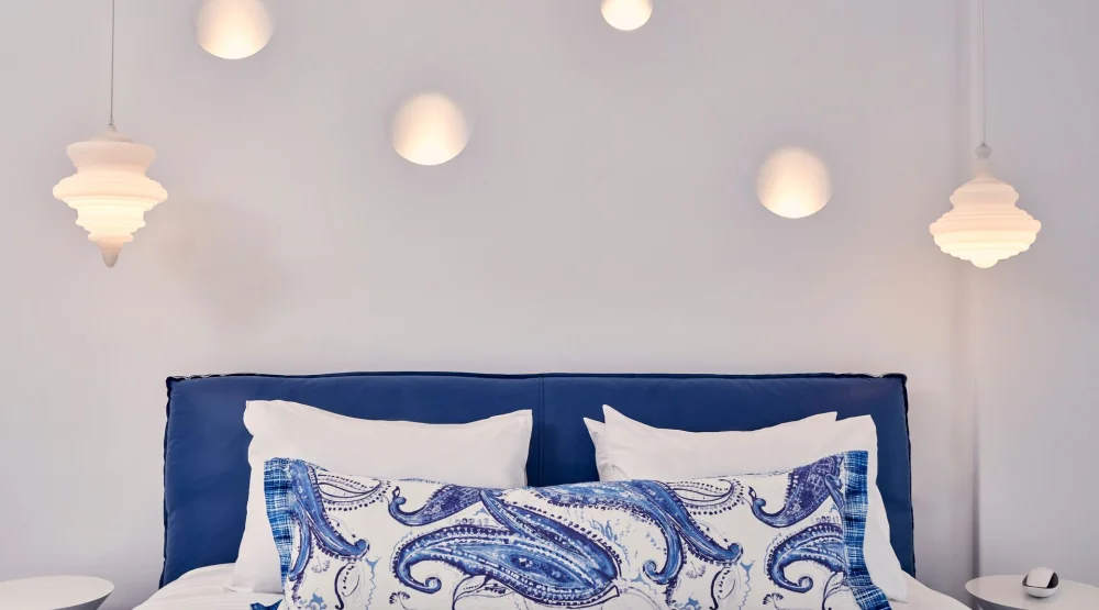 Superior Double Room with Sea View at Katikies Mykonos