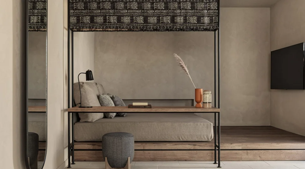 Ottoman One Bedroom Suite with Jetted Tub | King at Lindian Village All Inclusive Resort Rhodes