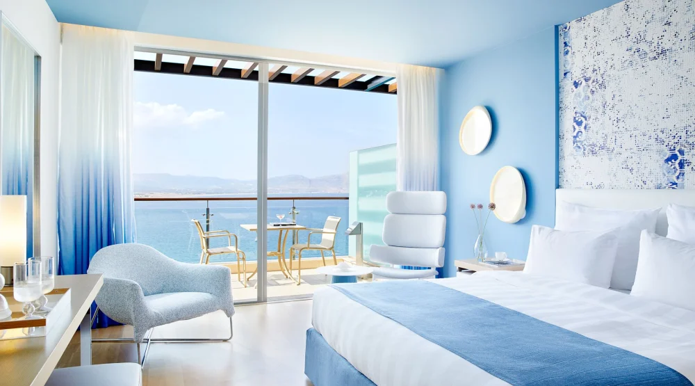 Double Room Sea View at Lindos Blu Luxury Hotel & Suites
