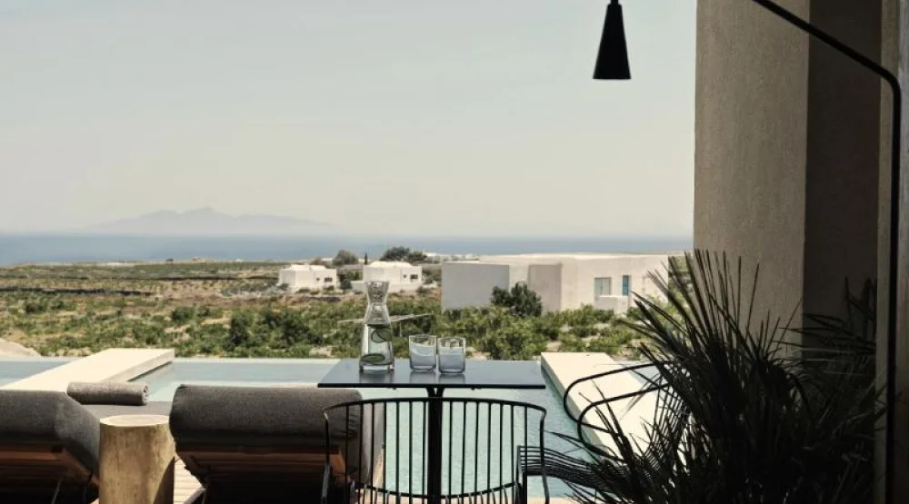 One King Bed Sea View at Magma Resort Santorini